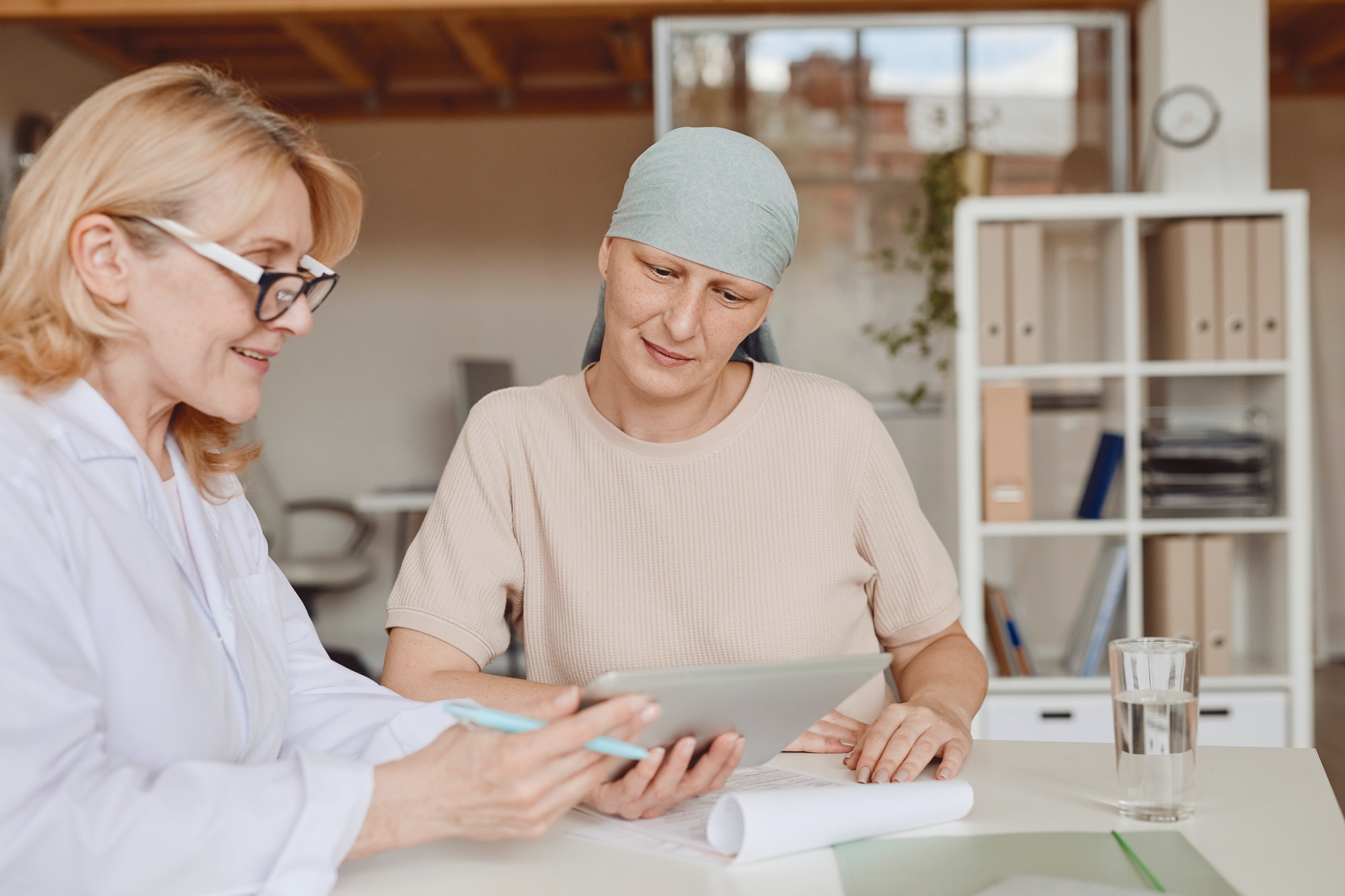 Female Doctor Consulting Patient